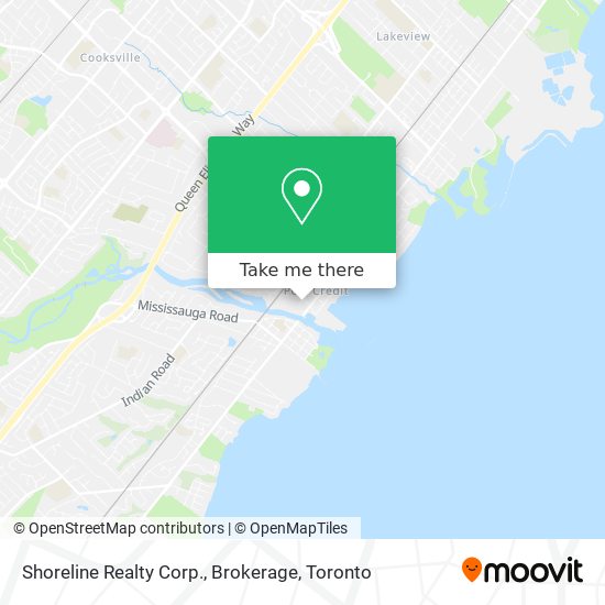 Shoreline Realty Corp., Brokerage map