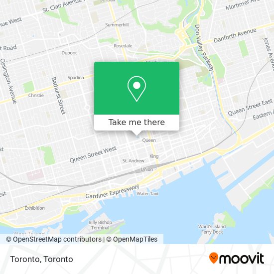 Toronto map