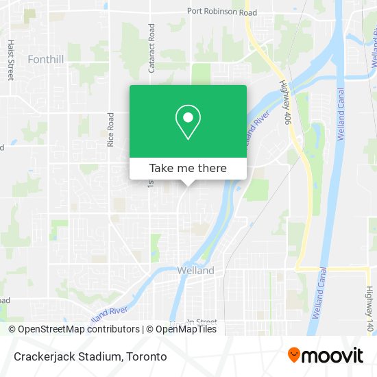 Crackerjack Stadium map