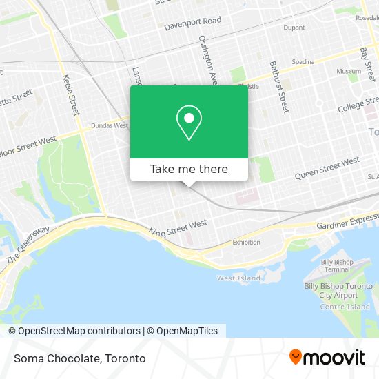 Soma Chocolate map