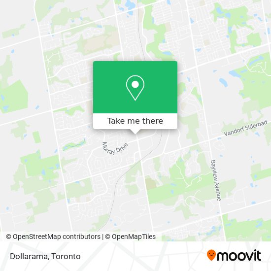 Dollarama map