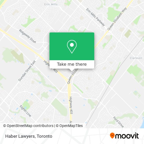 Haber Lawyers map