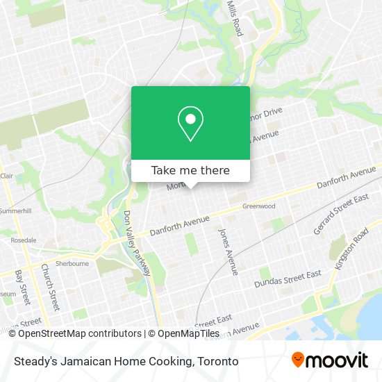 Steady's Jamaican Home Cooking map