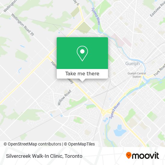 Silvercreek Walk-In Clinic map