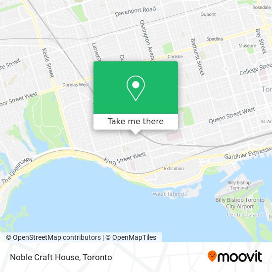Noble Craft House map