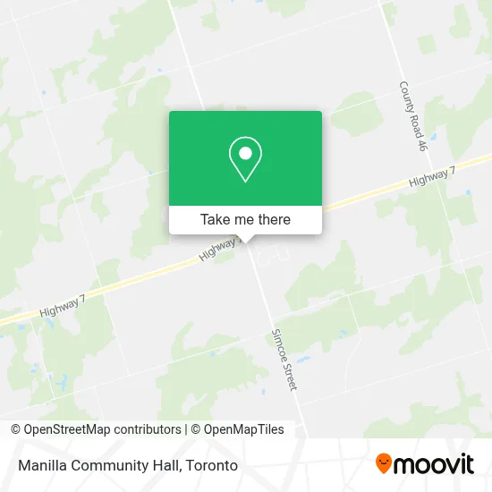 Manilla Community Hall map