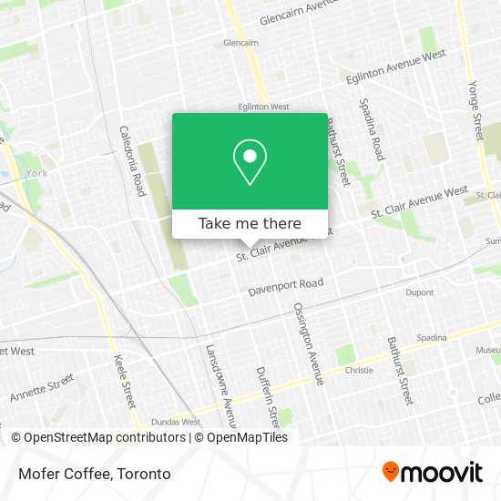 Mofer Coffee map