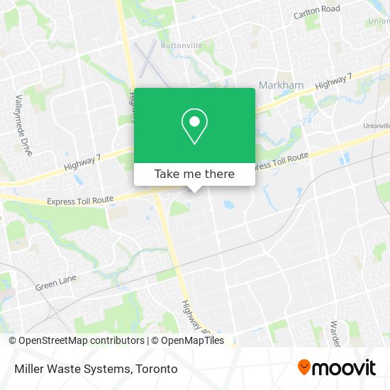 Miller Waste Systems map