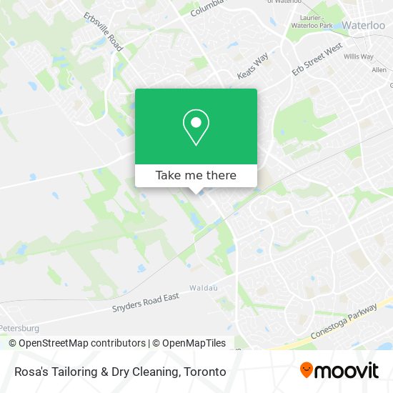 Rosa's Tailoring & Dry Cleaning map