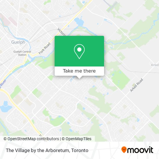 The Village by the Arboretum map