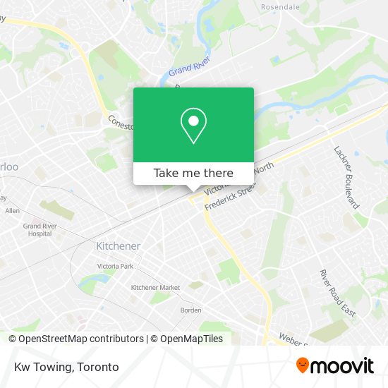 Kw Towing map