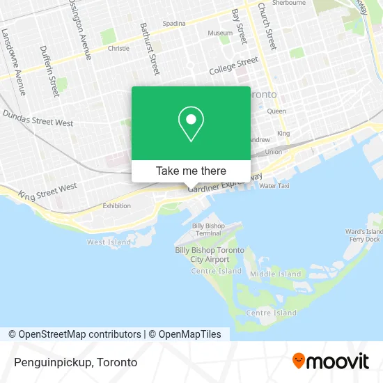 Penguinpickup map
