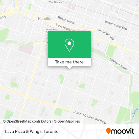 Lava Pizza & Wings plan