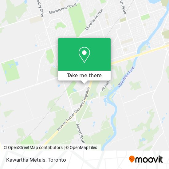 Kawartha Metals map