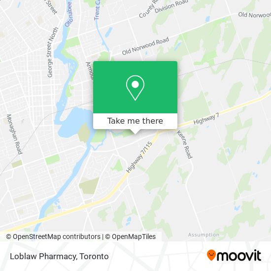 Loblaw Pharmacy map