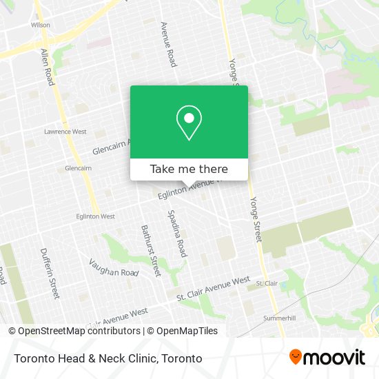 Toronto Head & Neck Clinic plan