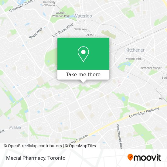 Mecial Pharmacy map