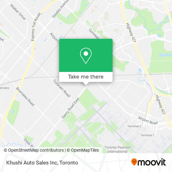 Khushi Auto Sales Inc map