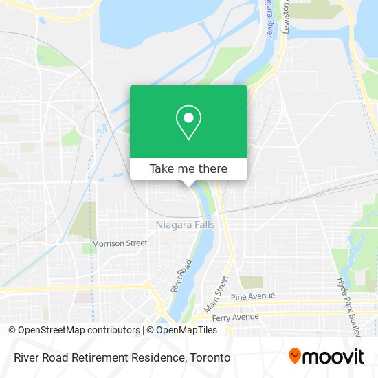 River Road Retirement Residence map