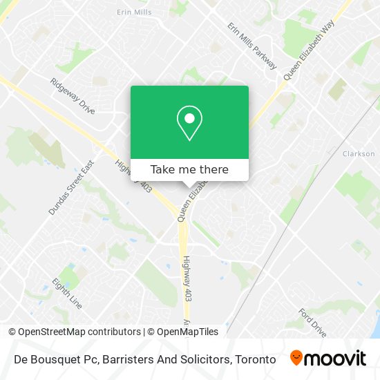 De Bousquet Pc, Barristers And Solicitors map