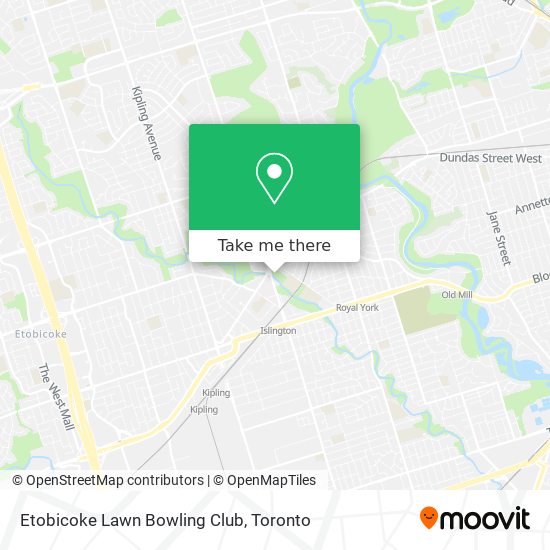 Etobicoke Lawn Bowling Club plan