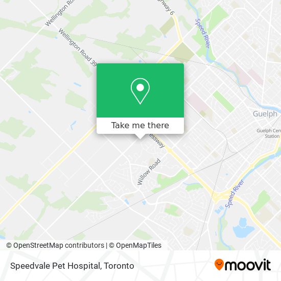 Speedvale Pet Hospital map