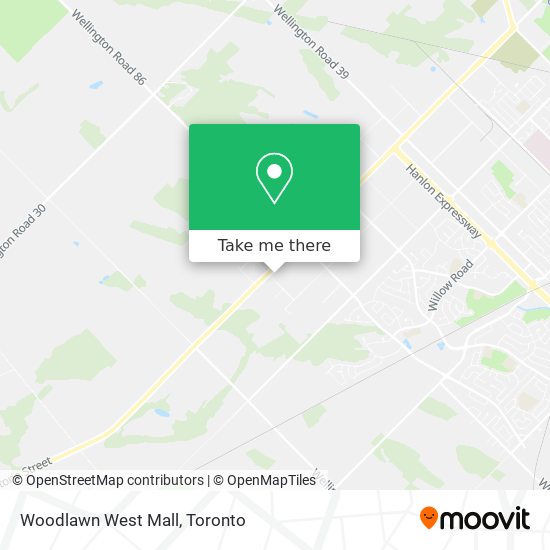 Woodlawn West Mall map