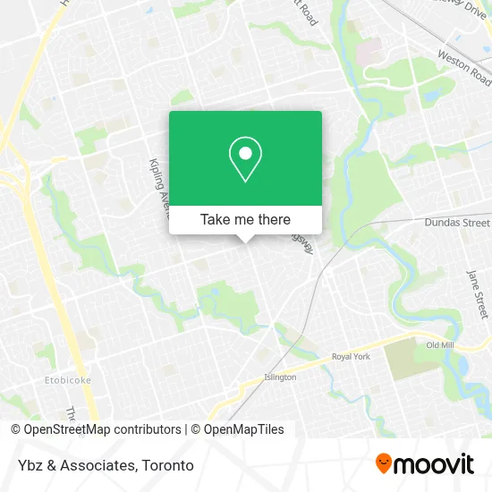 Ybz & Associates map