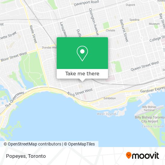 Popeyes map