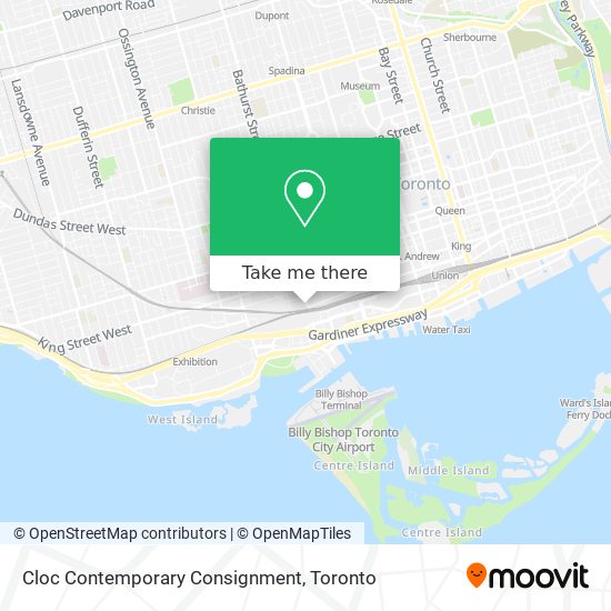 Cloc Contemporary Consignment map