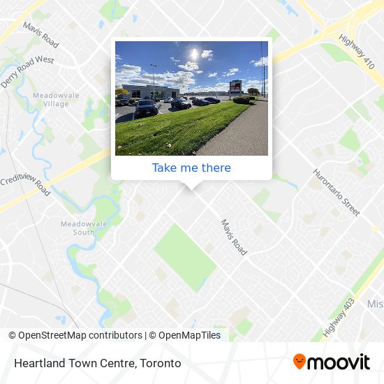 Heartland Town Centre map