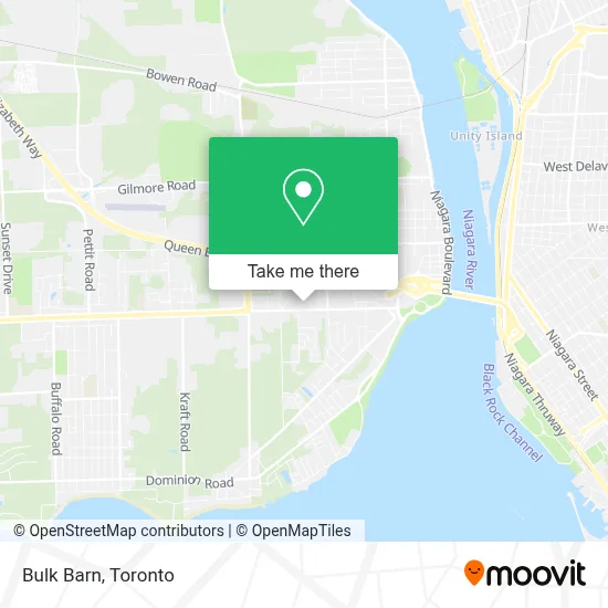 Bulk Barn map