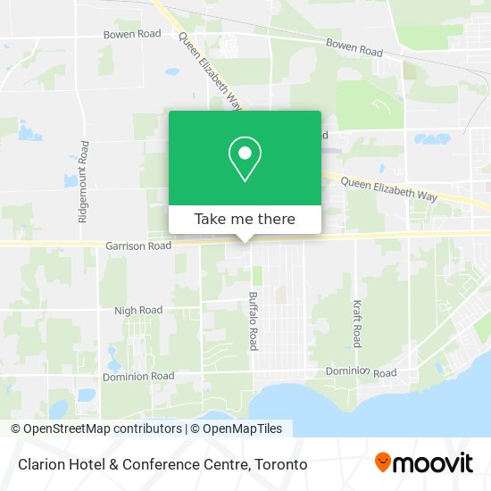 Clarion Hotel & Conference Centre map