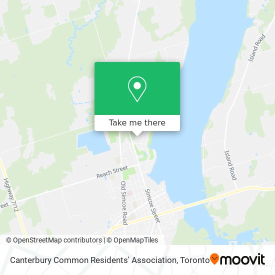 Canterbury Common Residents' Association map