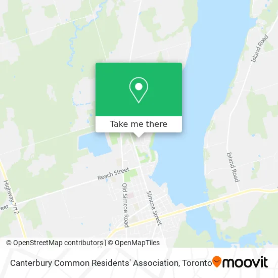 Canterbury Common Residents' Association map