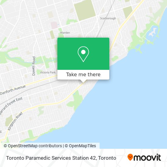 Toronto Paramedic Services Station 42 plan