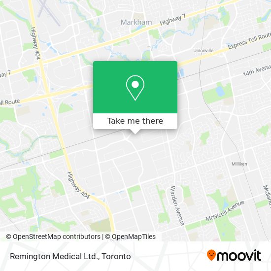 Remington Medical Ltd. map