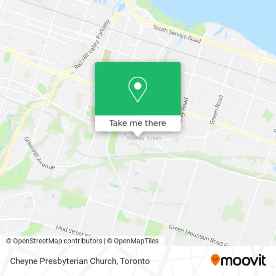Cheyne Presbyterian Church map
