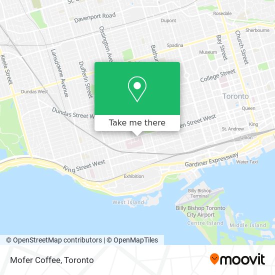 Mofer Coffee map