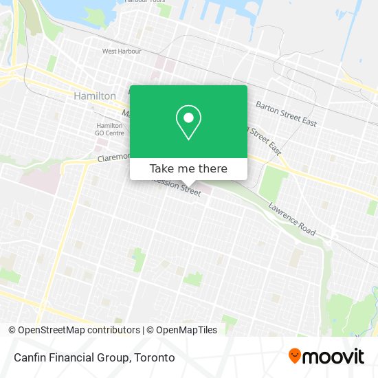 Canfin Financial Group map