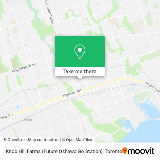 Knob Hill Farms (Future Oshawa Go Station) map