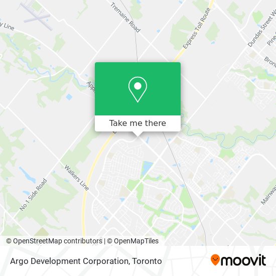 Argo Development Corporation map