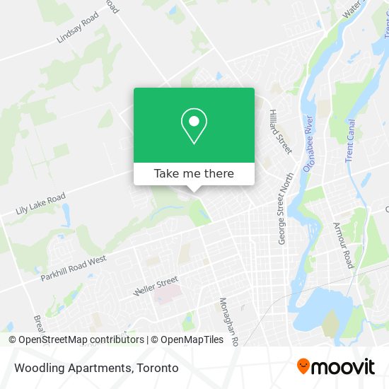 Woodling Apartments map