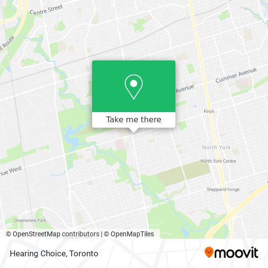 Hearing Choice map