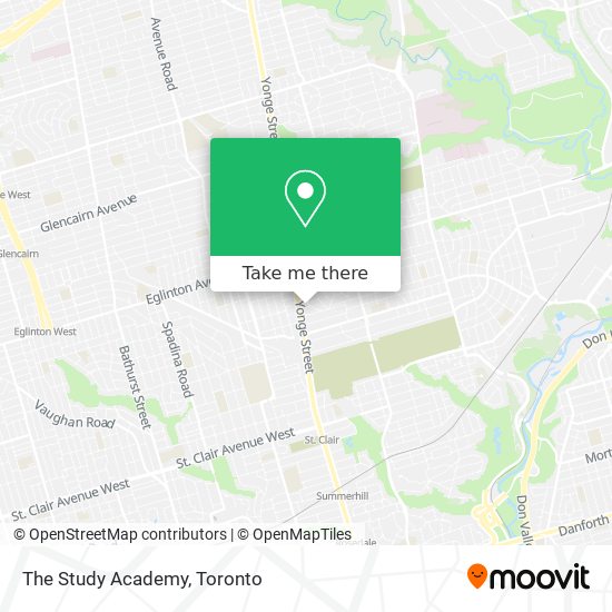 The Study Academy map