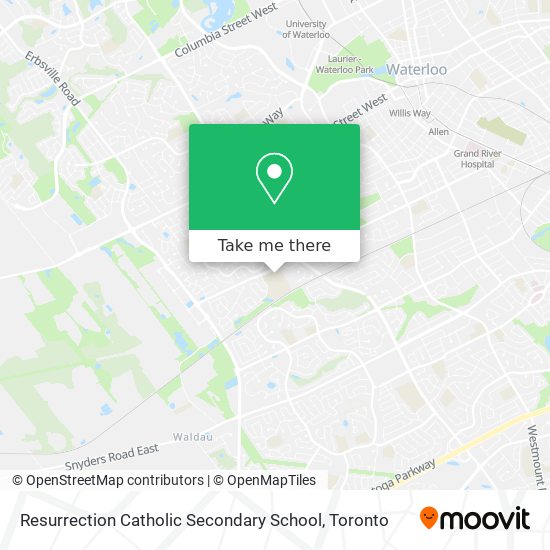 Resurrection Catholic Secondary School map