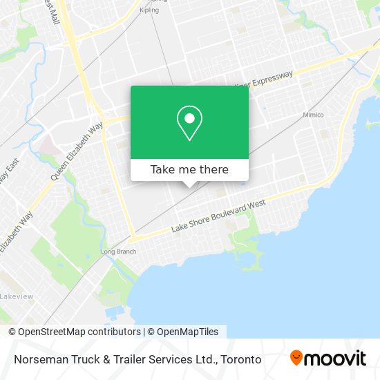 Norseman Truck & Trailer Services Ltd. map