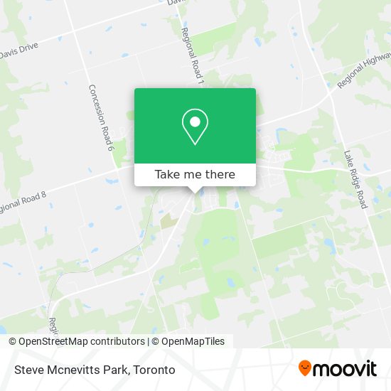 Steve Mcnevitts Park map