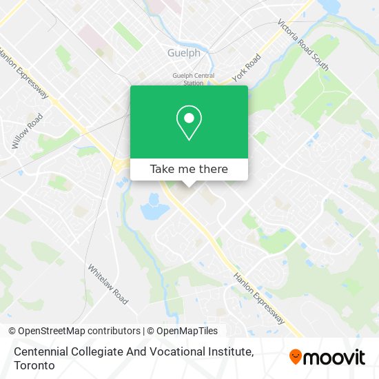 Centennial Collegiate And Vocational Institute map