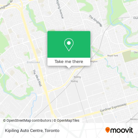 Kipiling Auto Centre map